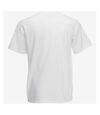 Fruit Of The Loom Mens Screen Stars Original Full Cut Short Sleeve T-Shirt (White)
