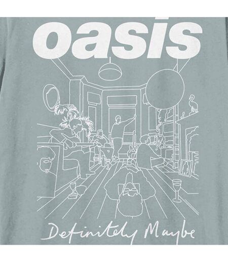 T-shirt definitely maybe adulte bleu étrange Amplified