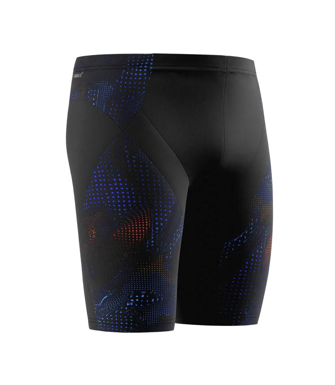 Mens Endurance+ Max Dotted Compression Jammer Shorts Black Speedo-4
