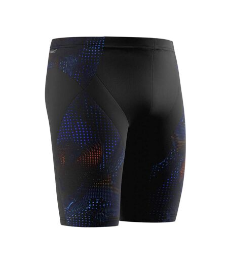 Mens Endurance+ Max Dotted Compression Jammer Shorts Black Speedo