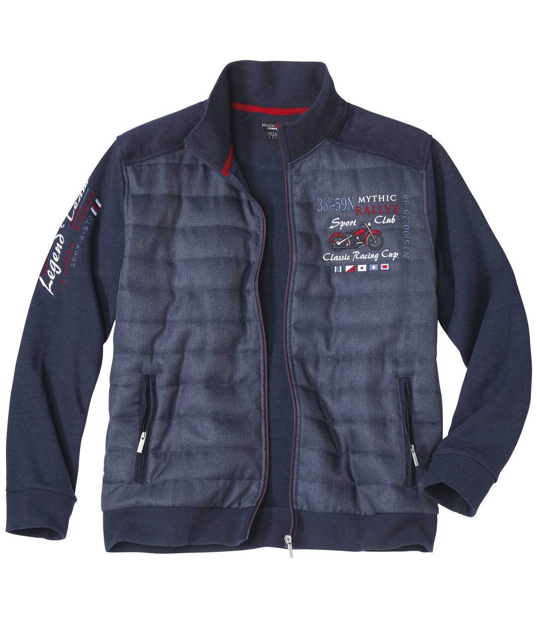 Blouson Molleton Matelassé Rallye