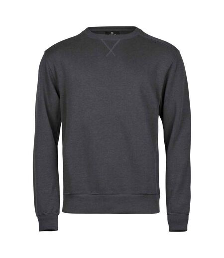 Pull Homme Gris Foncé Uni Tee Jays