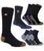 8 Pair Mens Work Socks All Year Round Bundle Set | Sock Snob | Includes Thermal Work Socks for Winter, Cotton Bamboo Work Socks & Short Trainer Work Socks