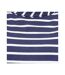 Womens/ladies Striped Roll Neck Sweatshirt Twilight Lazy Jacks-4