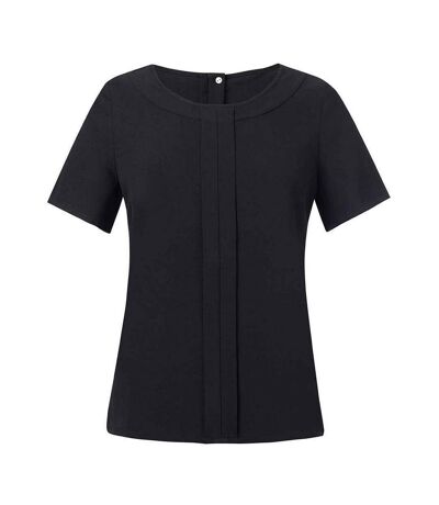 Brook Taverner Womens/Ladies Verona Short-Sleeved Top (Black) - UTPC5671