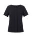 Brook Taverner Womens/Ladies Verona Short-Sleeved Top (Black) - UTPC5671