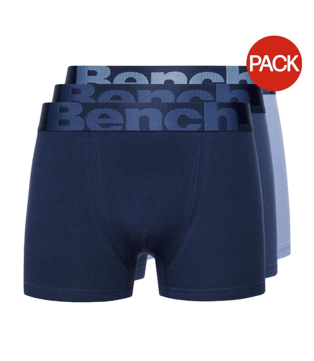 Pack of 3  Mens valdev boxer shorts  blue/navy Bench-1