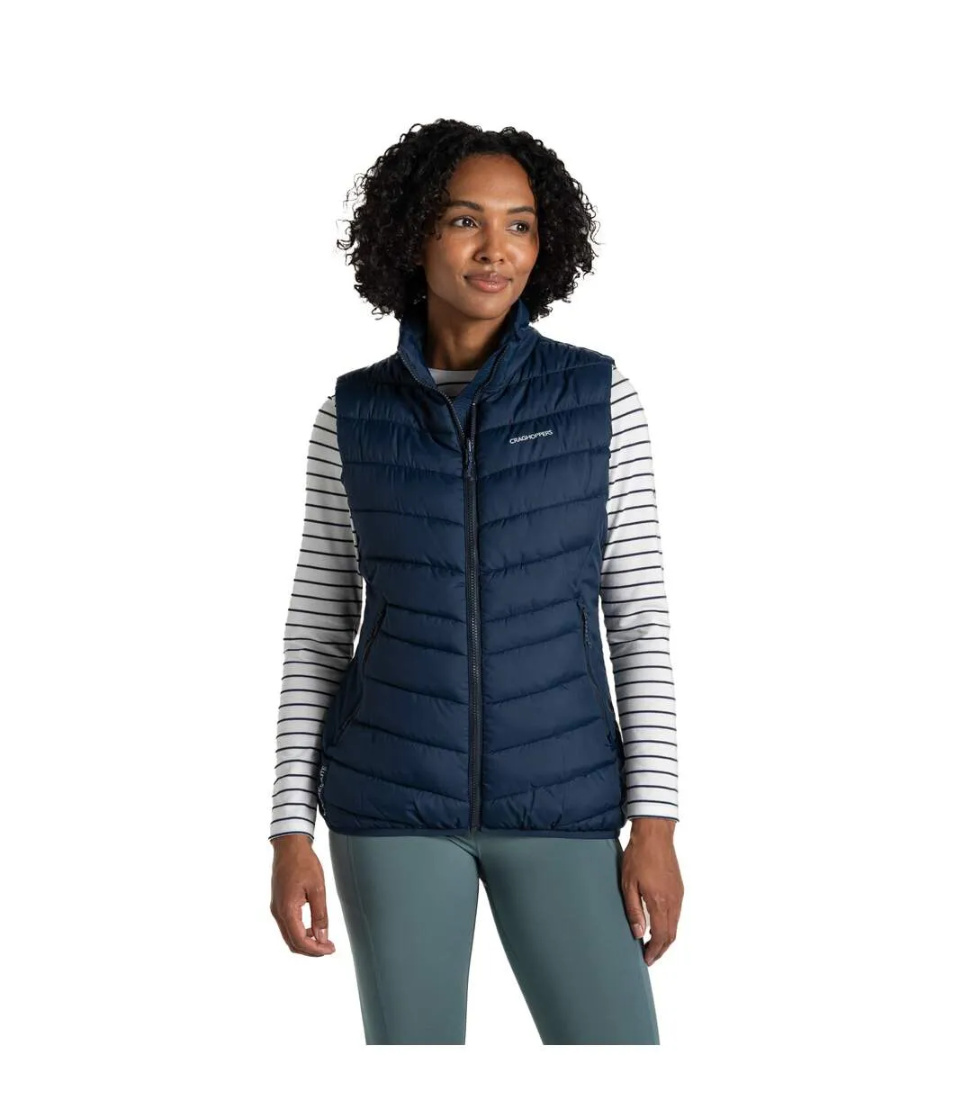 Veste Sans Manches Compresslite Femme Bleu Marine Craghoppers-4
