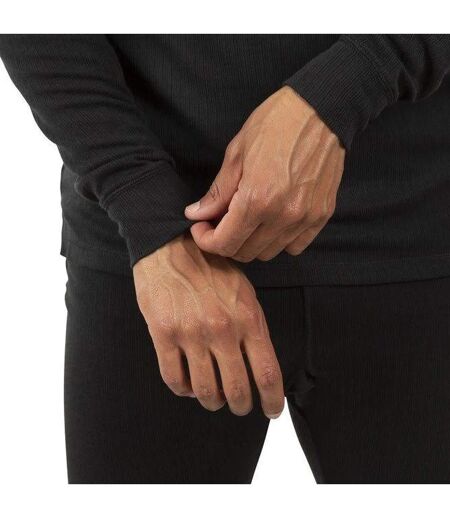 Trespass Adults Unisex Wise360 Quick Dry Base Layer Top (Black) - UTTP3853