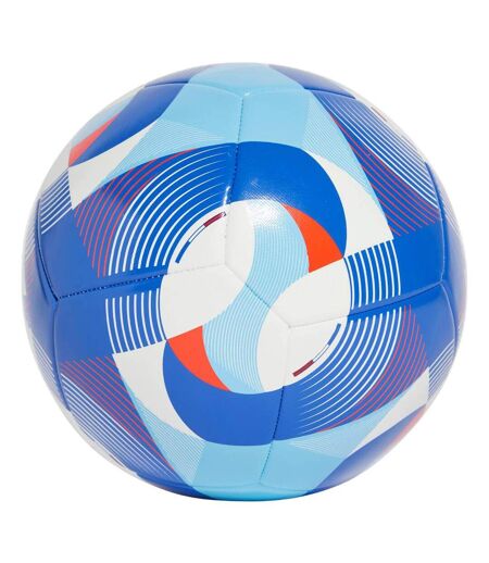 Ballon De Foot Olympic Taille 5 Bleu Adidas