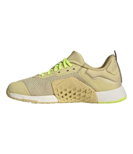 Baskets Motif/style 3 Rayures Dropset Femme Jaune Argenté Citron Adidas