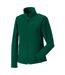 Russell Colours Ladies Full Zip Outdoor Fleece Jacket Veste Polaire D'extérieur À Fermeture Éclair Vert Foncé Jerzees Colours-3