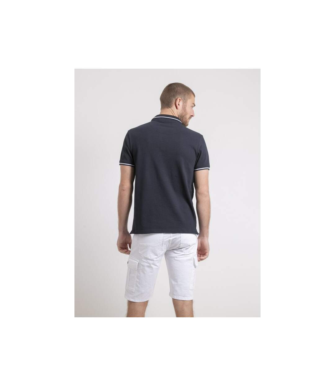 Polo manches courtes pur coton PEPILAN-2