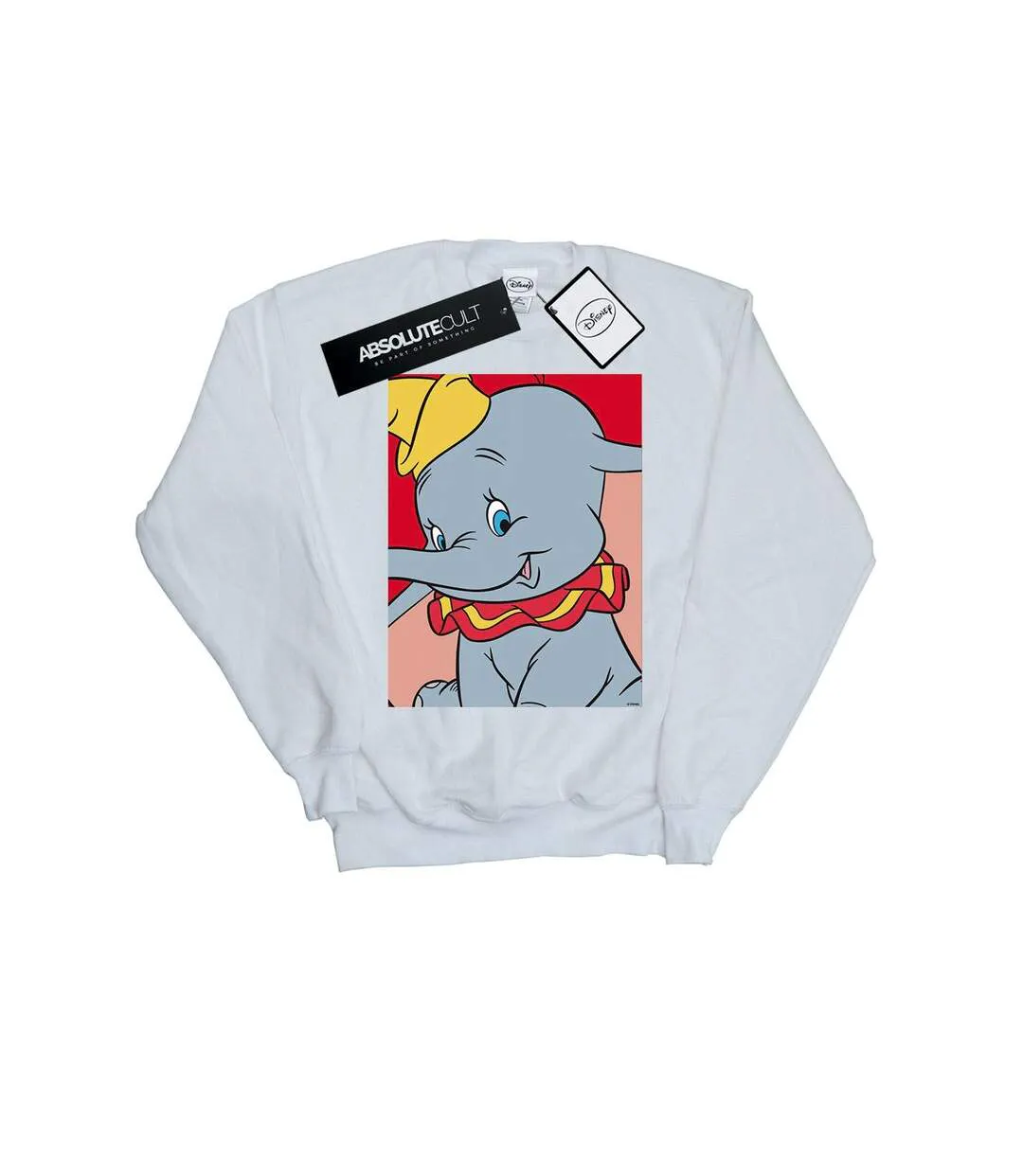 Disney - Sweat DUMBO PORTRAIT - Femme (Blanc) - UTBI12686-1