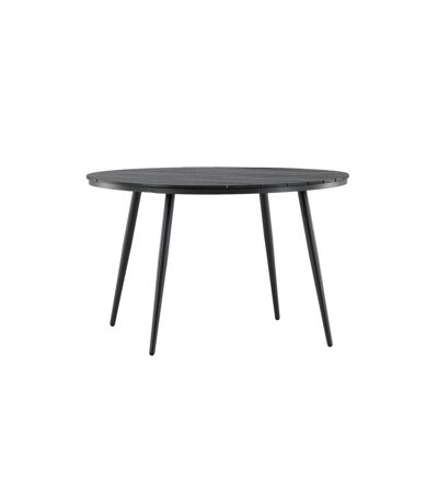 Table de Jardin Ronde Break 120cm Noir