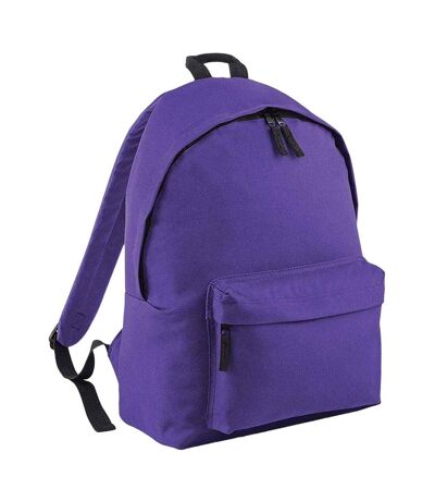 Original plain backpack one size purple Bagbase
