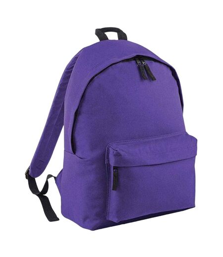 Original plain backpack one size purple Bagbase