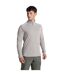 Sweat Uni À Col Montant Zippé Homme Beige Craghoppers-1