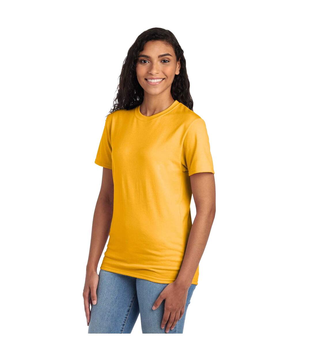 Mens Eco Premium Organic T-shirt Gold Jerzees-4