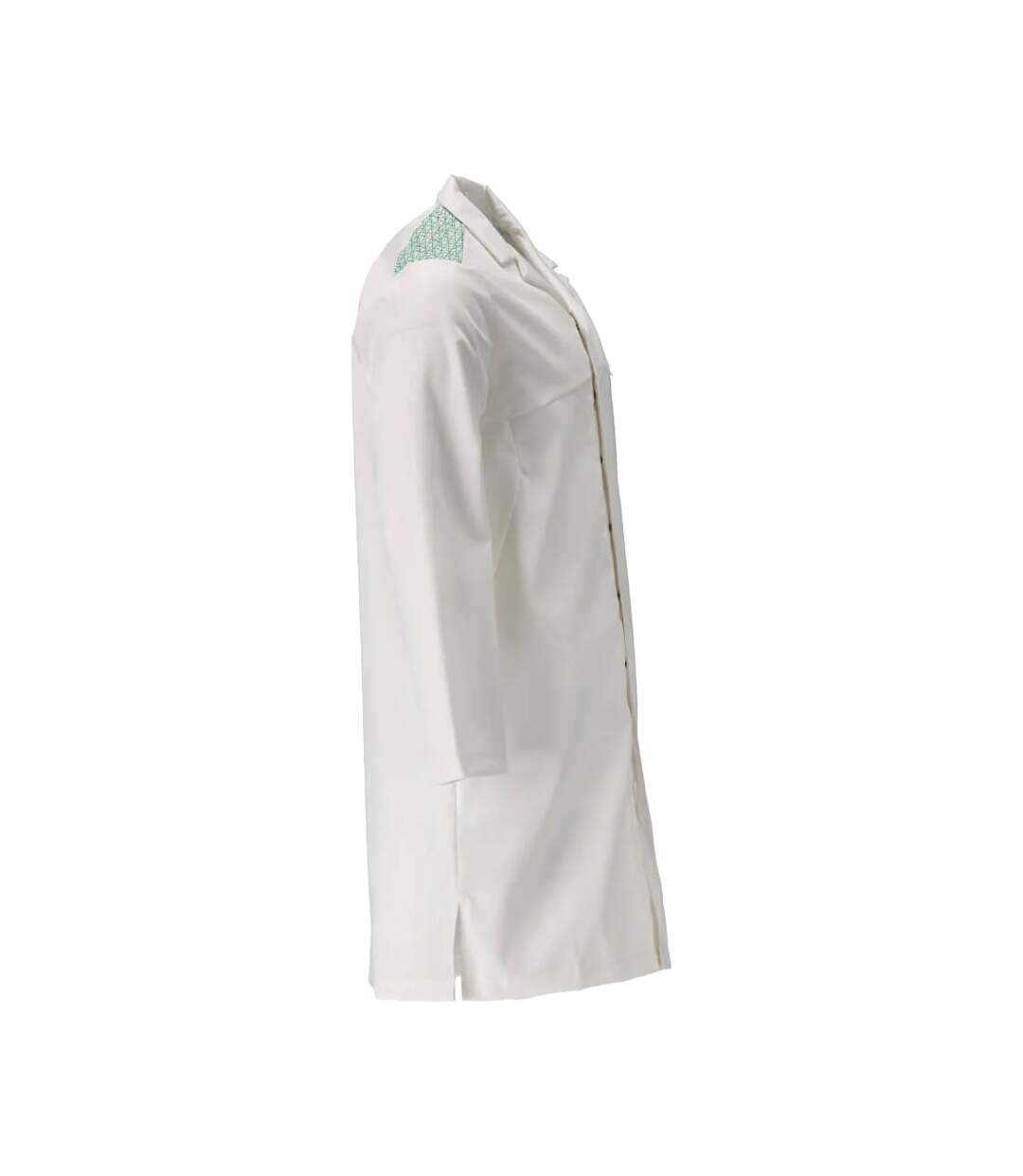 Manteau Smock Food & Care 2xl Blanc Vert Gazon Mascot-3