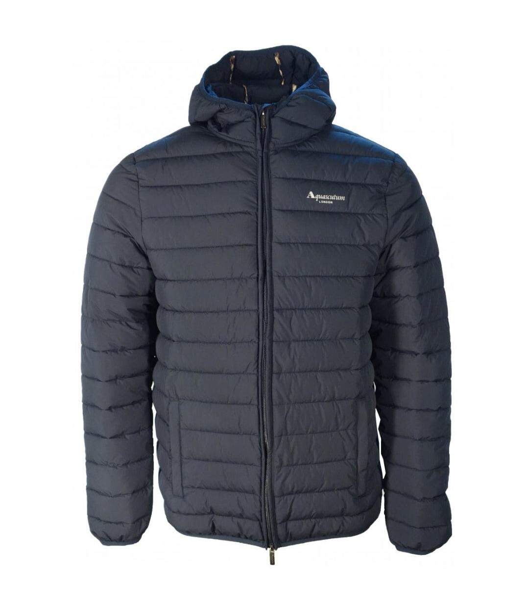 Veste À Capuche Sport Homme Bleu Marine Aquascutum-1