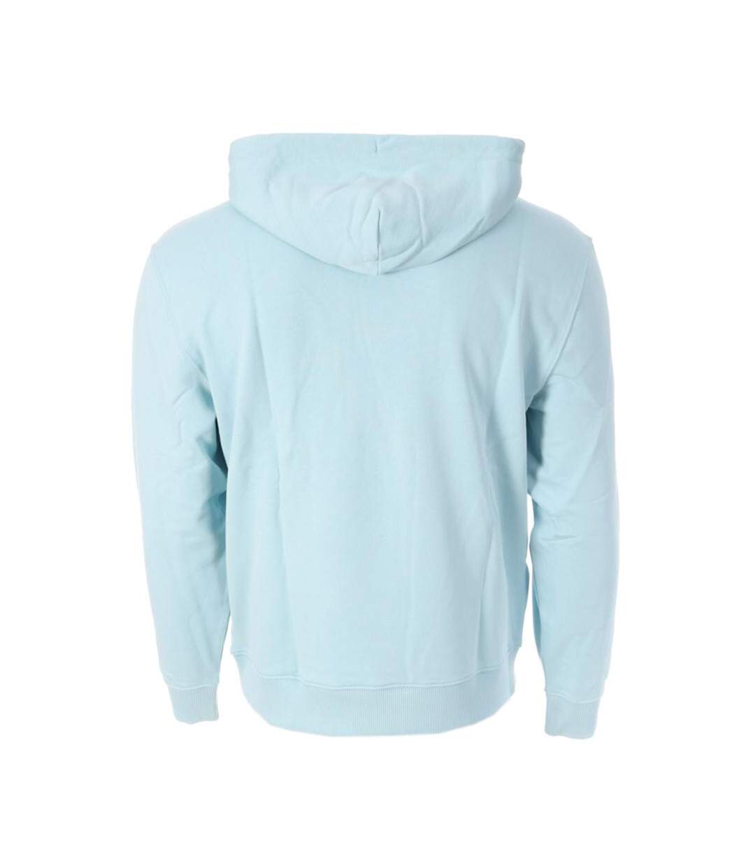 Sweat à capuche bleu homme calvin klein jeans  350 terry micro-2