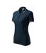 Womens/ladies Adler Urban Polo Shirt Navy Blue Malfini-3