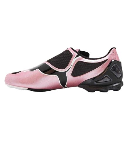 Womens/ladies V1.25 Low Shoes Black Pink Puma