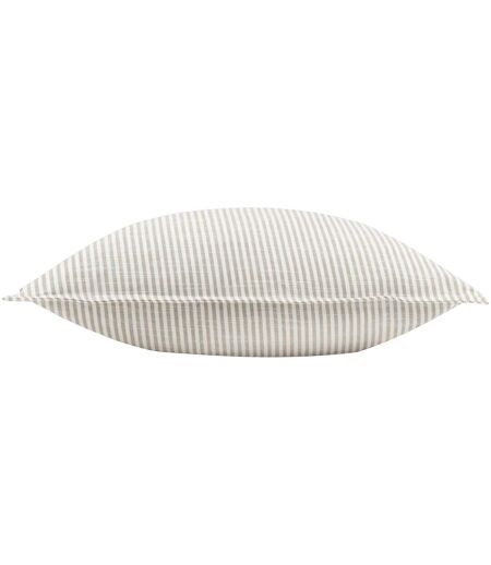 Truro reversible stripe cushion cover 45cm x 45cm natural Yard