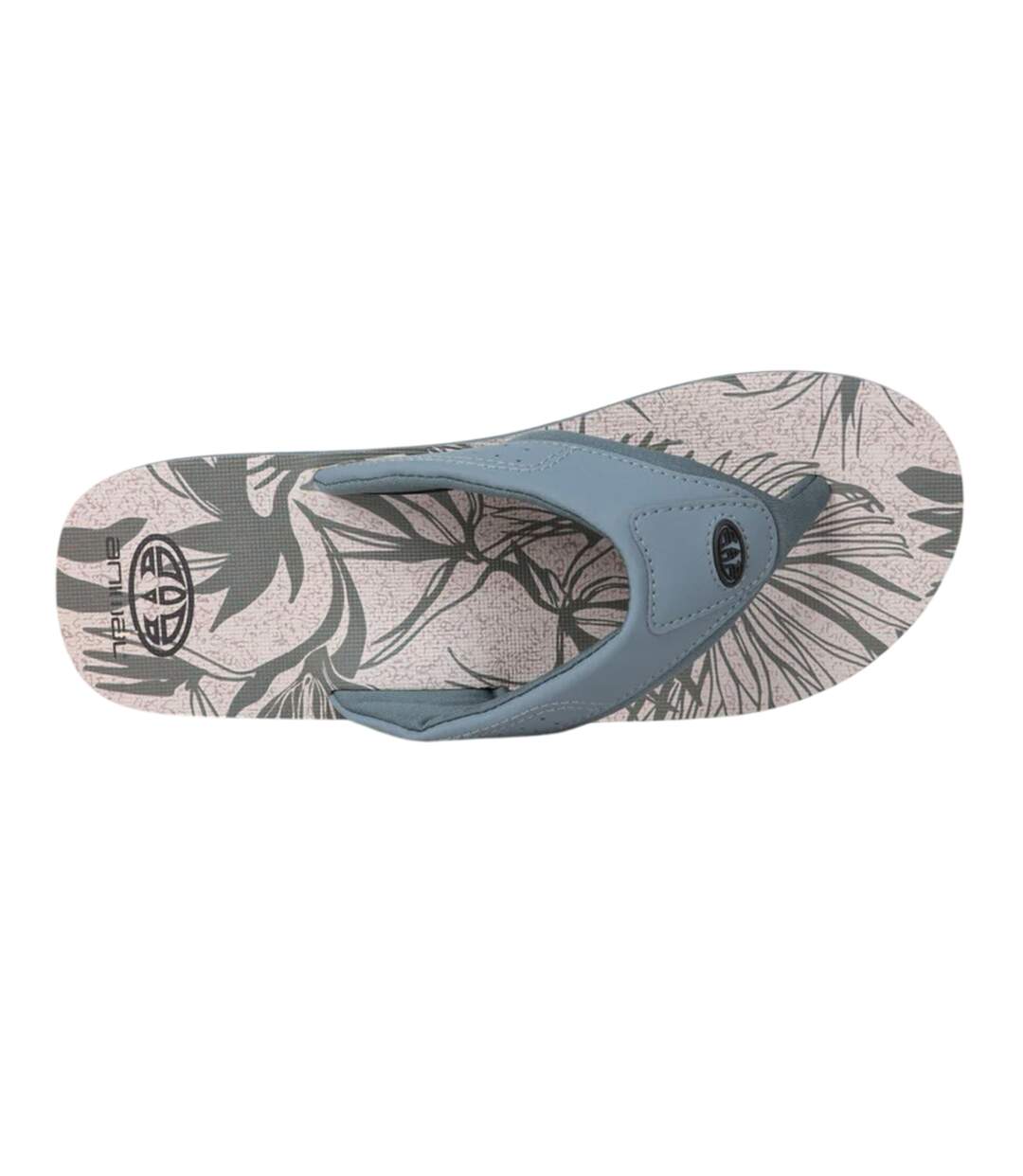 Tongs Motif/style Feuilles Jekyl Homme Vert Pâle Animal-2
