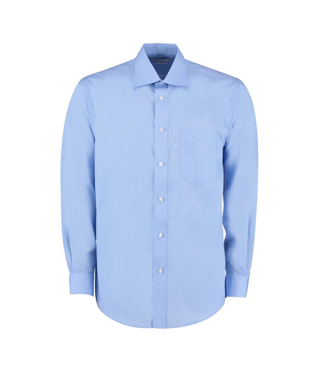 Chemise formelle homme bleu clair Kustom Kit-1