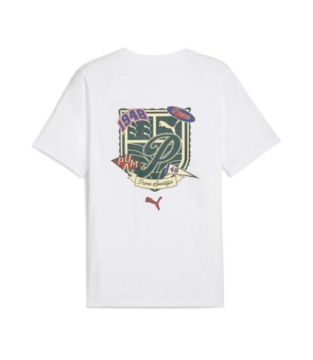 T-shirt blanc homme puma sports legacy graphi