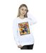 Disney Sweatshirt Big Hero 6 Baymax Fred Newspaper Femme/Femme (Blanc) - UTBI11469-2