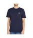 T-shirt Marine Homme Tommy Hilfiger Small Flag - XS