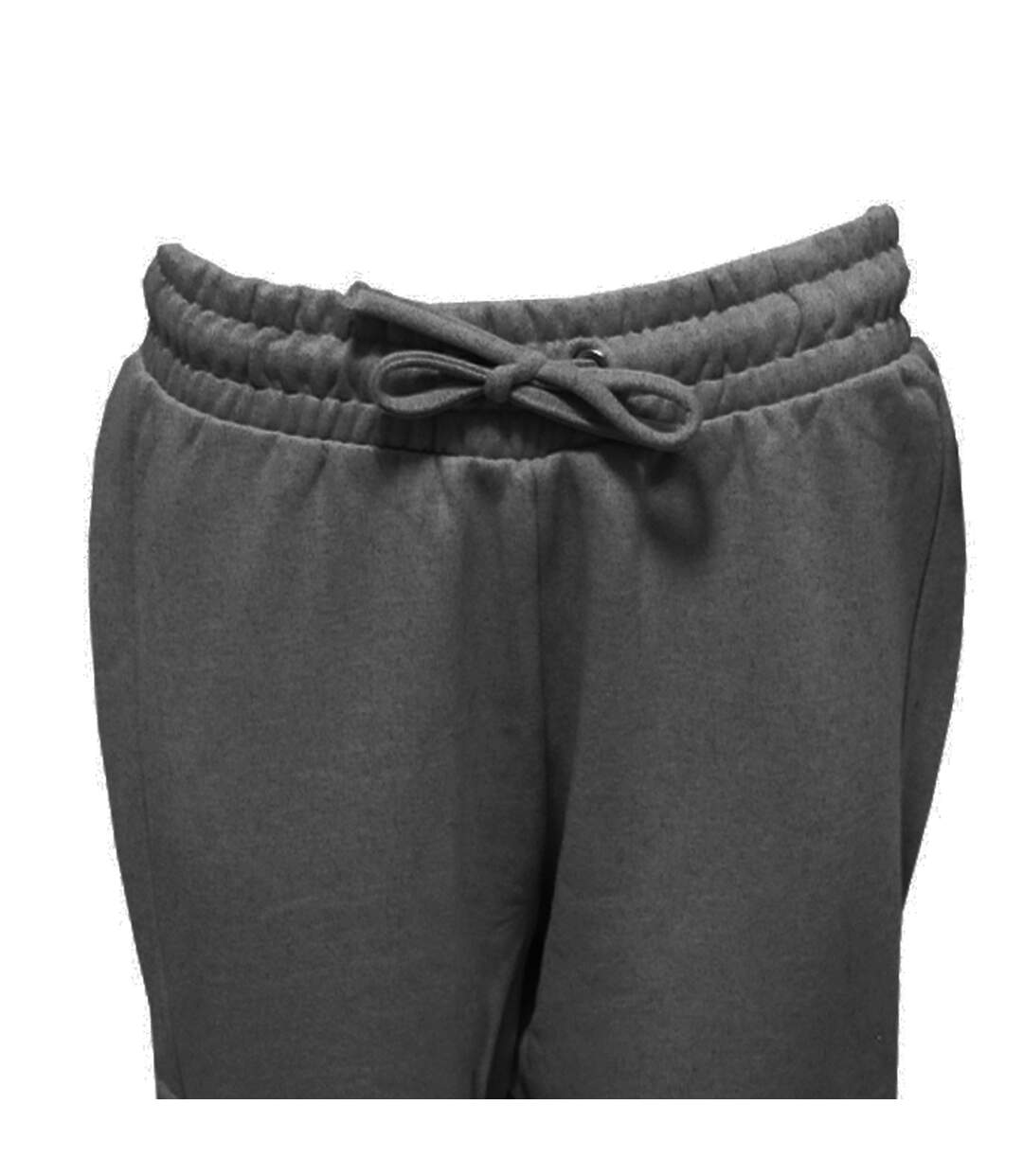 Womens/ladies fitted joggers charcoal TriDri