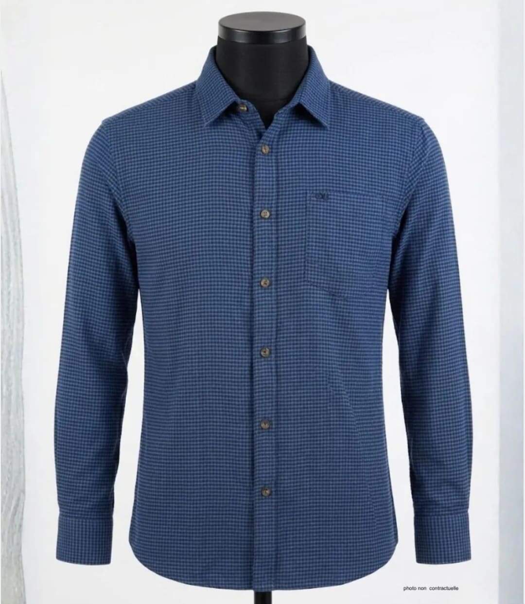 CHALLENGER TIBAULT1 - Chemise à carreaux manches longues en Coton gratté pour une chaleur naturelle-3