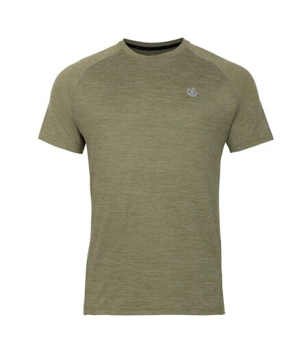 T-shirt Motif/style Chiné Persist Homme Vert Olive Chiné Dare 2B