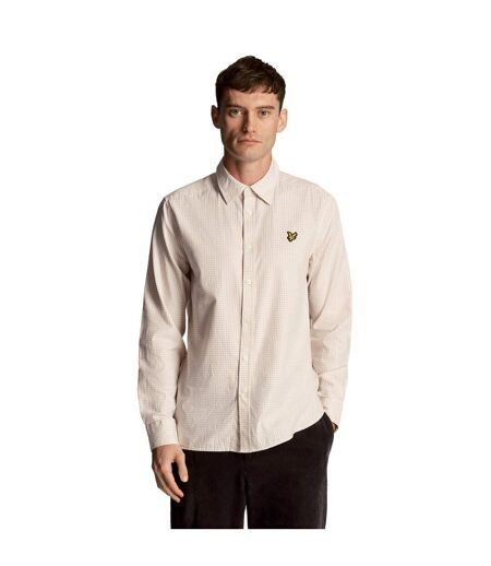 Chemise homme blanc cassé / blanc Lyle & Scott Lyle & Scott