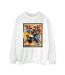 Disney Sweatshirt Big Hero 6 Baymax Fred Newspaper Femme/Femme (Blanc) - UTBI11469-1