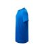 T-shirt Motif/style Uni Femme Bleu Roi JHK-3