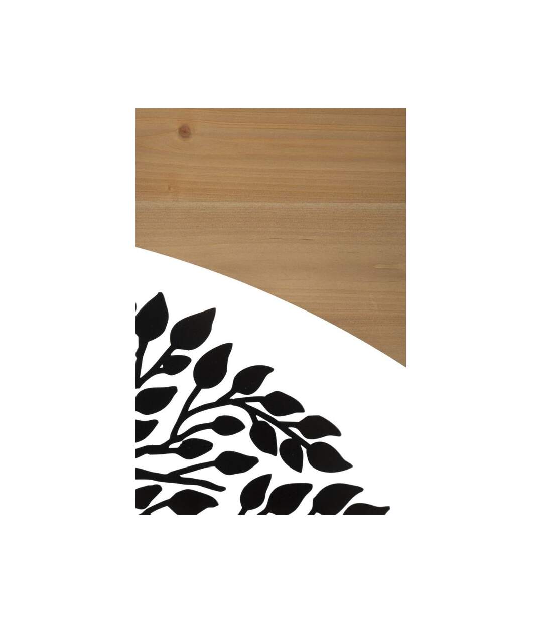 Lot de 3 Décorations Murales Encadrées Arc 105cm Noir & Naturel-4