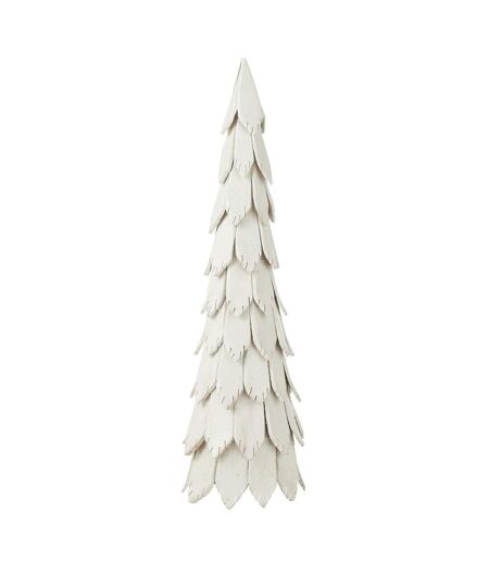 Sapin de Noël en Bois Pieces 120cm Blanc