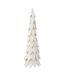 Sapin de Noël en Bois Pieces 120cm Blanc-1
