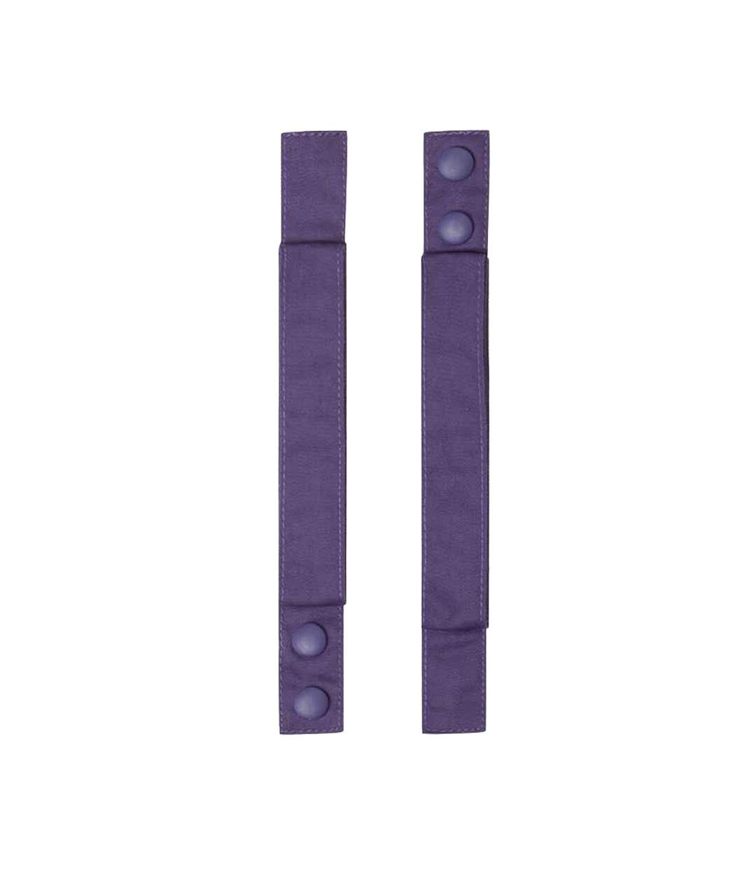 Swap & pop customizable apron straps one size purple Premier-3