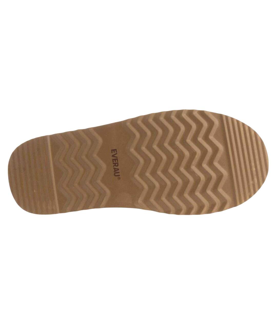 Womens/ladies Wonga Cow Suede Platform Slippers Sand EverAu-3