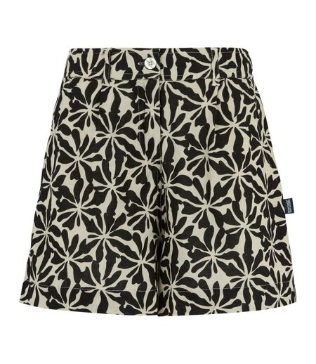 Short Motif/style Floral Abstrait Sabelle Femme Beige Regatta