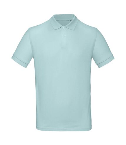 Collection mens inspire polo shirt millennial mint B&C