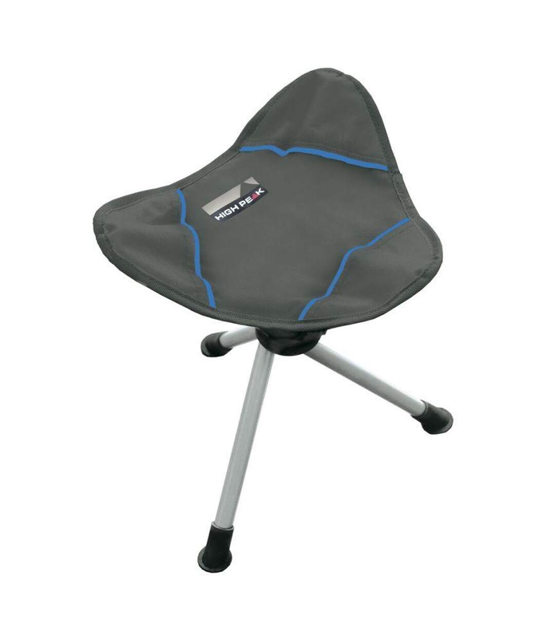 Tabouret Tripode Tarifa Taille Unique Gris High Peak-1