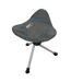 Tabouret Tripode Tarifa Taille Unique Gris High Peak-1
