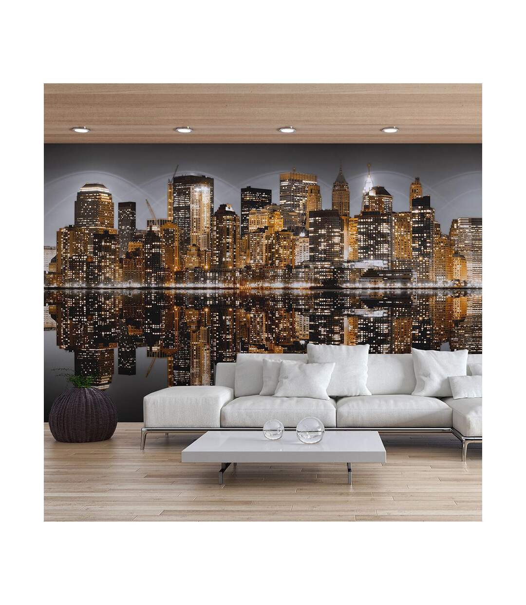 Papier Peint XXL American Gold 270x550cm-1